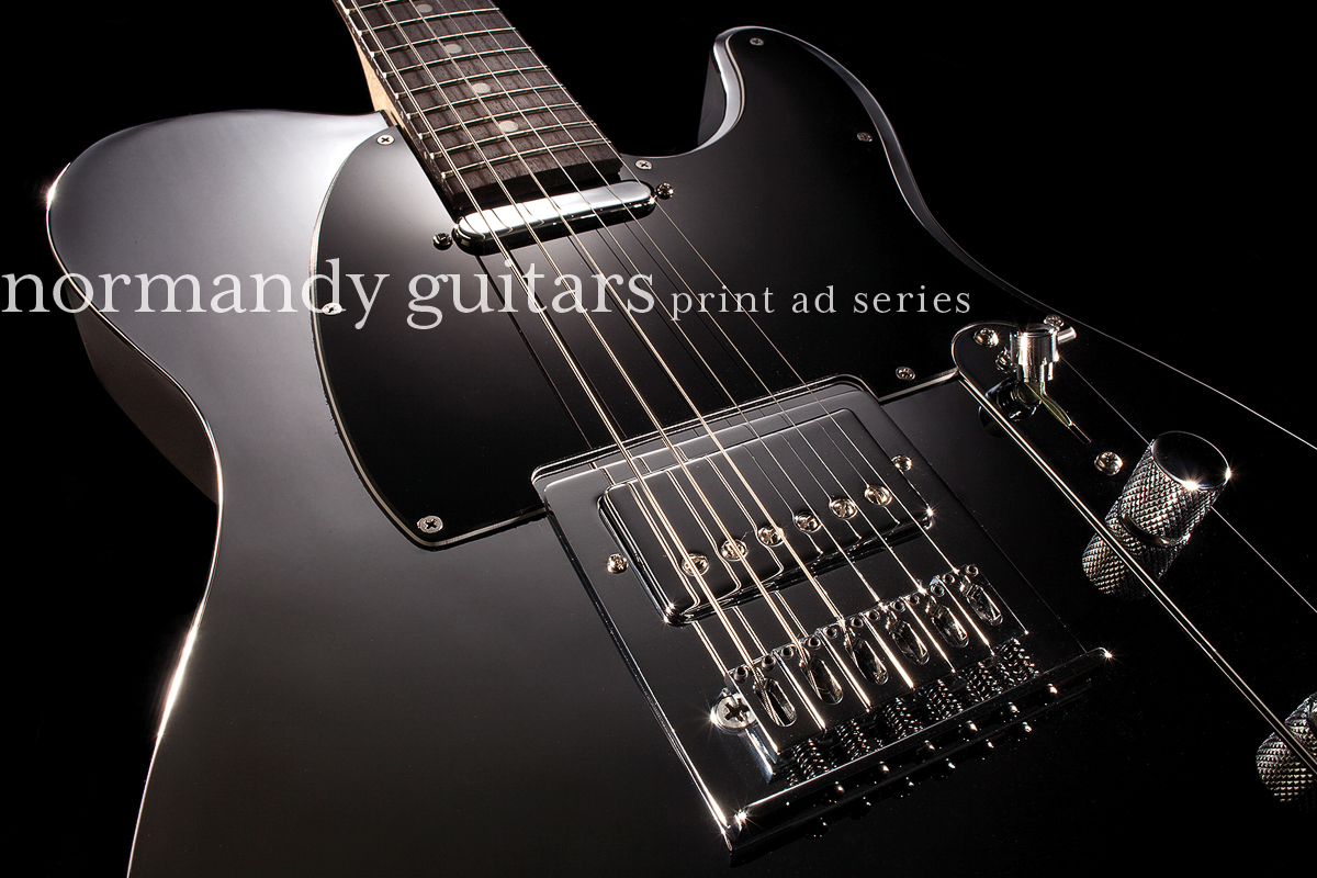 Product Photography for Normandy Guitars