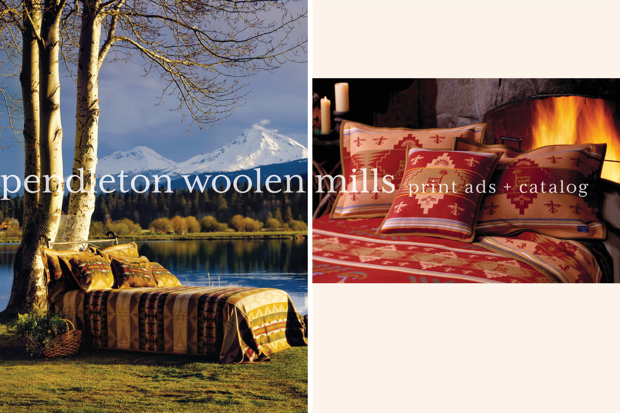 Product Photography for Pendleton Woolen Mills